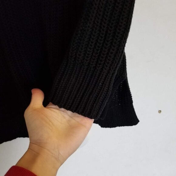 Lauren Ralph Lauren Cable Knit Oversize Sweater Sm - Picture 7 of 8